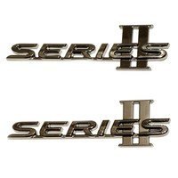 Genuine Holden Badge for "Series II" VE Holden Commodore SS SSV SV6 Calais Pair - Chrome