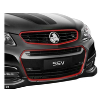 Genuine Holden Grille Surround Kit for All VF SS SSV SV6 + Redline Series Sed Wag Ute "Red Hot" Series 1 Built up to August 2015
