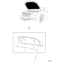 Genuine Holden Under-Bonnet Sound & Heat Insulation for VF Models Without Bonnet Vents