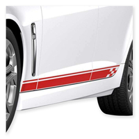 Genuine Holden Stripe Decal Side Package Red for VF 9/2015> SS SSV Ute Storm Thunder
