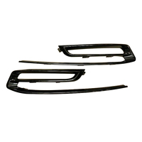 Genuine Holden Fog Lamp Blackout DRL Unpainted - Gloss Black Plastic VF Commodore SSV Redline Series 1