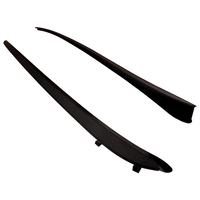 Genuine Holden Outer Windscreen Mouldings Left & Right Black for RA Rodeo 2003>2008 & Colorado 2008 > 2011