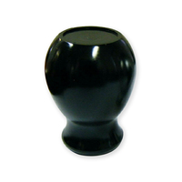 Autotecnica Gearshift Knob Billet Dome Black Manual Multi-Fit / Universal 6.5cm High