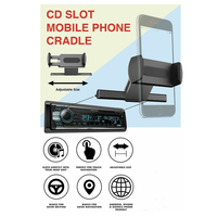 AlightStone Universal Cartruck CD Slot Mount Holder Cradle Smart Phone 3.5">5.5"