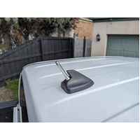 Autotecnica Antenna / Aerial Only Stubby Bee Sting for Ford Ranger PX3 & PY Next Gen 2018 > 2024 Silver Billet Antenna Base NOT included