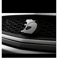 Genuine Holden HSV Grille Badge - Chrome - Helmet Lion Helmet for WM Grange