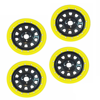 Autotecnica Beadlock Simulator Kit Suits 16" Rims 4WD & Passenger Set of 4 Yellow