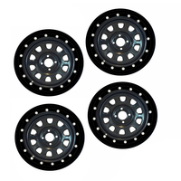 Autotecnica Beadlock Simulator Kit Suits 16" Rims 4WD & Passenger Set of 4 Black