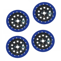 Autotecnica Beadlock Simulator Kit Suits 16" Rims 4WD & Passenger Set of 4 Blue