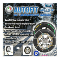 Autotecnica Snow Chain Kit for 4x4 4WD Range Rover Evoque 235/55 R19 Wheels / Rims - CA450