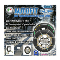 Autotecnica Snow Chain Kit for 4x4 4WD SUV X5 BMW 255/55 R18 Wheels / Rims CA460