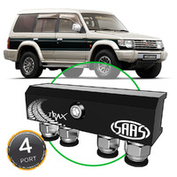 Genuine SAAS DB1001-3202 Diff Breather Kit 4 Port for Mitsubishi Pajero NH NL 1991>99