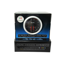 Autotecnica Dual Gauge Performance Diesel EGT Pyro Boost 60mm Analog Black Face 7 Colour