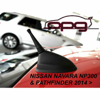 Antenna Only Stubby Bee Sting fits Nissan Navara NP300 ST-X ST 2014 > 2022 Black 5cm - Antenna Base NOT included