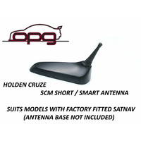 Short Antenna / Aerial Only Stubby Bee Sting for Holden Cruze CD 2012 On Satnav Models - Antenna Base NOT included