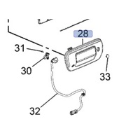 Genuine Holden Handle Assy Tailgate W/Camera for Holden Colorado Ute RG 2012 > 2020