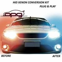 Autotecnica Plug & Go Xenon HID 6000k H9 High Beam Lamps Conversion for VE Series 1 & 2 SS SSV S