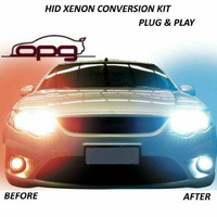 Autotecnica Plug & Go Xenon HID High Beam Lamps Conversion for Holden WK WL Statesman