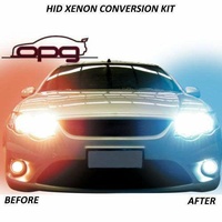 Autotecnica Xenon HID 6000k H4 Hi/Low Beam Kit for Universal Fitment Any Vehicle with H4