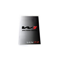 Genuine HSV Service  / Warranty Book for - GenF2 Gen-F2 VF GTSR W1