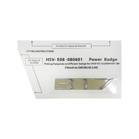 Genuine Holden HSV Badge "317" for VE E2 E3 R8 Clubsport GTS Senator Grange Sedan Tourer Rear Badge