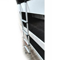 Ladder - Premium 4 Rung/Step for Caravan RV Camper Van Houseboat Bunk Ladder 1630mm High