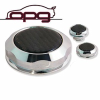 Autotecnica Chrome Carbon Top Billet Engine Cap Kit for VF Holden Chevrolet SS SSV 6.0 Litre LS