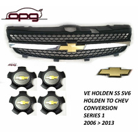 Genuine Holden - Grille / Badge / Caps Combo for VE SS SSV Chev Export - Series 1 Only 2006 > 2010 (Early)