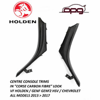 Genuine Holden HSV Centre Console Trim Corse Carbon for VF VF2 SV6 SS Calais Thunder