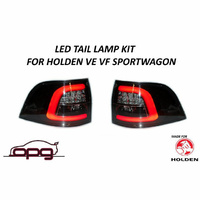 LED TAIL LAMPS SPORTWAGON FOR HOLDEN VF SS SSV SV6 EVOKE CALAIS HSV - PAIR