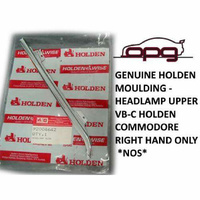 Genuine Holden Mouldings Headlamp Upper  for VB-C Holden Commodore Right Side *Nos*