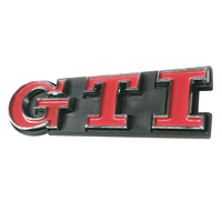 Badge "GTI" Grille for Golf MKV MK6 MKVII GTI VW Volkswagen - Red