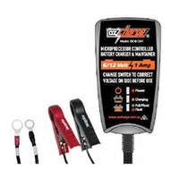 OzCharge 6/12 Volt 1 Amp Battery Charger Trickle Maintainer for Kubota Ride On