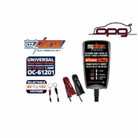 OzCharge 6/12 Volt 1 Amp Battery Charger Trickle Maintainer for Harley Davidson