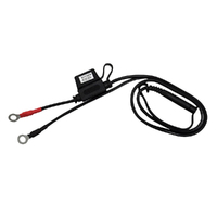 Zylux OzCharge Ring Terminal Harness for 900ma 1a 2a 18AWG - Connects to Your Battery Terminals