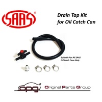 Genuine SAAS PD1001 Oil Catch Tank Petcock Drain Tap Kit - Suitable for All SAAS & Trax Oil Catch Cans