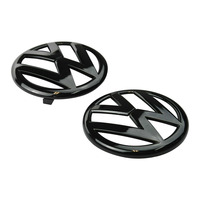 Badge Combo Grille & Hatch for Golf MK6 Tdi GTI GTD R Volkswagen Gloss Black