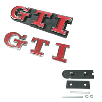 Badge Kit for "GTI" Grille & Hatch Polo 9N 6C 6R 2005 > 2018 GTI VW Volkswagen - Red