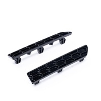 Acexxon Vertical Honeycomb Gloss Black Rear Reflector Inserts Deletes for BMW G87 M2 M2C M2CS 2023 > 2026