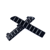 Acexxon Vertical Slatted Gloss Black Rear Reflector Inserts Deletes for BMW G87 M2 M2C M2CS 2023 > 2026