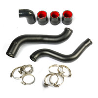 Genuine SAAS Intercooler Pipe Kit - Black Alloy for Ranger / BT50 3.2L