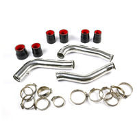 Genuine SAAS Intercooler Pipe Kit - Polished Alloy for Triton 2.5-3.2 ML-MN