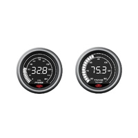 SAAS Muscle Digital Series SG41230 SG41222 Oil Pressure & Trans Oil Temp 20-150 Gauge 52mm / 2"