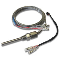 Genuine SAAS EGT Pyro Exhaust Gas Temp Probe Only SAAS Gauge Trax Dual Gauge 1/8 NPT 2 Mtr