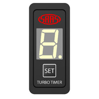 Genuine SAAS SG81802 Turbo Timer Digital Switch Gauge for Carling Hole Size 22mm X 49mm