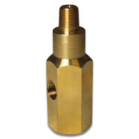 Genuine SAAS Adaptor Oil Pressure Gauge 1/8-28 BSPT NPT Brass Tpc for Sender Holden Jackaroo