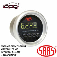 Genuine SAAS SGCFC52BS2 52mm 2in Digital Thermo Cooling Fan Controller Black Face Silver