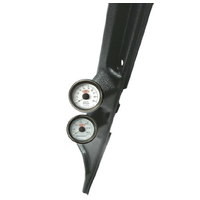 Genuine SAAS Pillar Pod / Gauge Package for Toyota Landcruiser 70 Series Boost + EGT Gauges NON SRS MODELS ONLY 