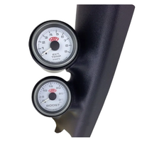 Genuine SAAS Pillar Pod Gauge Package for Toyota Landcruiser 200 Series 2007> Boost EGT