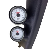 Genuine SAAS Pillar Pod / Gauge Package for Mitsubishi Triton MN 2009>2015 Boost & EGT Models With Curtain SRS